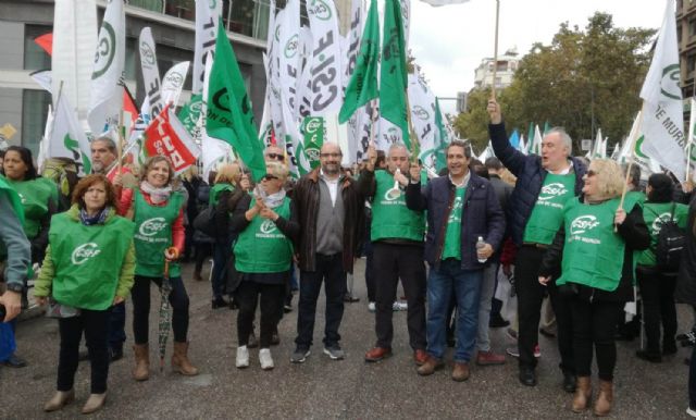 Delegados sindicales de CSIF de la Región de Murcia participan en Madrid en la protesta contra la reforma de la LOPJ - 1, Foto 1