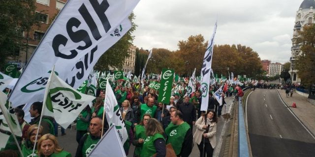 Delegados sindicales de CSIF de la Región de Murcia participan en Madrid en la protesta contra la reforma de la LOPJ - 4, Foto 4