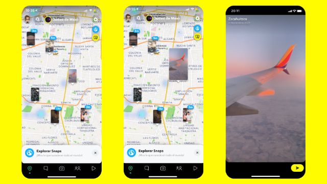 Snapchat reinventa su Mapa con la llegada de Layers - 1, Foto 1