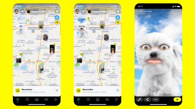 Snapchat reinventa su Mapa con la llegada de Layers - 2, Foto 2