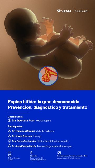 Vithas Almería organiza un Aula Salud con motivo del Día Internacional de la Espina Bífida - 1, Foto 1