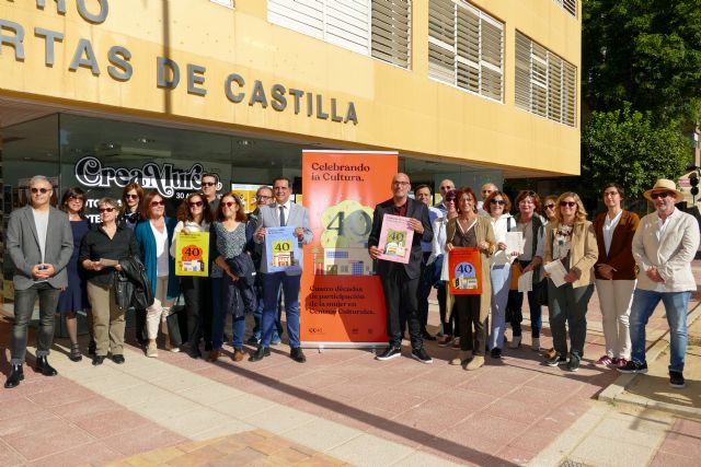 Murcia celebra el 40 aniversario de los Centros Culturales con un programa que destaca el papel de la mujer en la actividad sociocultural de estos espacios - 1, Foto 1