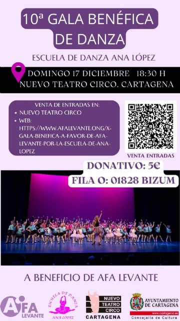 Gala de la Escuela de Danza Ana López: Celebrando 10 años de pasión y solidaridad a favor de AFA Levante - 1, Foto 1