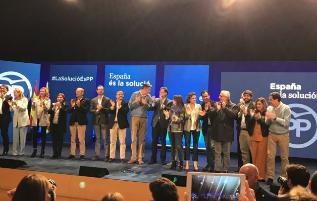 López Miras: El único voto útil el 21D es el del PP porque ha demostrado que defiende la unidad de España tras la aplicación del 155 y la convocatoria de elecciones - 3, Foto 3