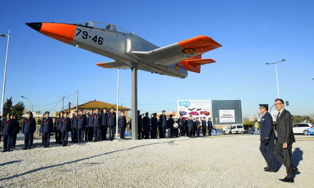 La Rotonda de Beniaján, símbolo del homenaje de Murcia a la Academia General del Aire - 1, Foto 1