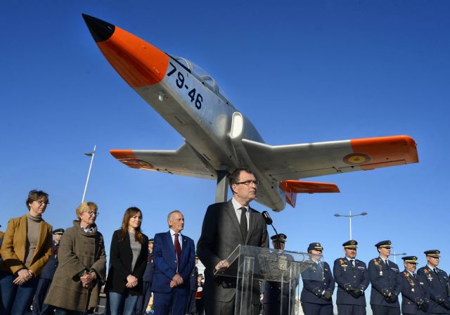 La Rotonda de Beniaján, símbolo del homenaje de Murcia a la Academia General del Aire - 2, Foto 2