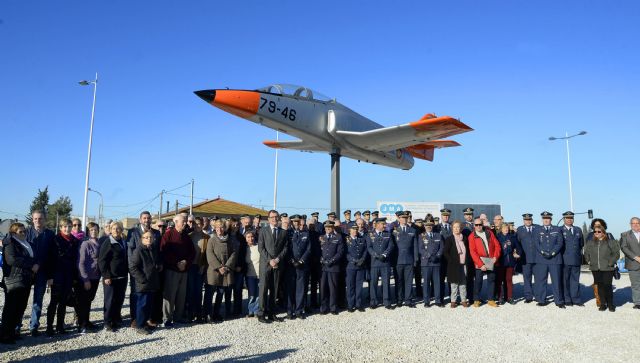 La Rotonda de Beniaján, símbolo del homenaje de Murcia a la Academia General del Aire - 3, Foto 3