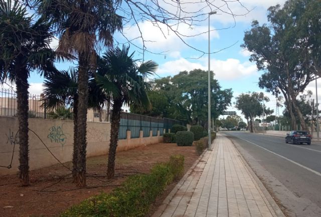 Vía Pública acondiciona parterres y repone arbolado en el Polígono de Santa Ana - 1, Foto 1