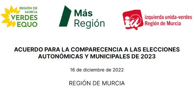 Más Región ratifica el acuerdo de la Coalición Verde para concurrir junto con IU-V y Verdes Equo a las elecciones de 2023 - 2, Foto 2