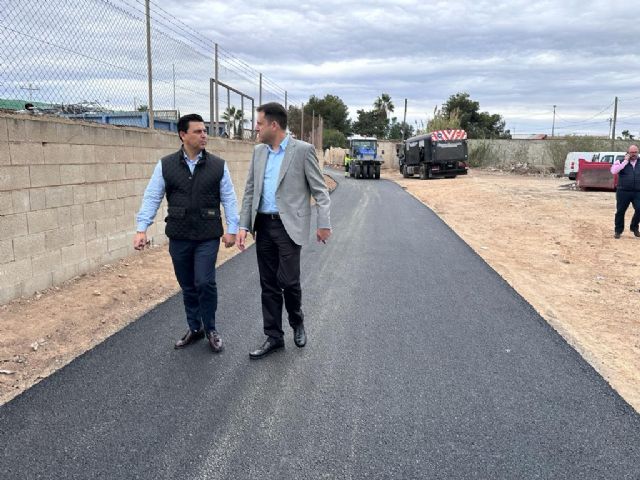 La Comunidad invierte más de 48.000 euros en la mejora de dos caminos rurales en el municipio de San Javier - 1, Foto 1