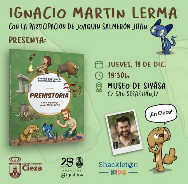 El Museo Siyâsa recibe la presentación de Prehistoria con el arqueólogo Ignacio Martín Lerma - 1, Foto 1