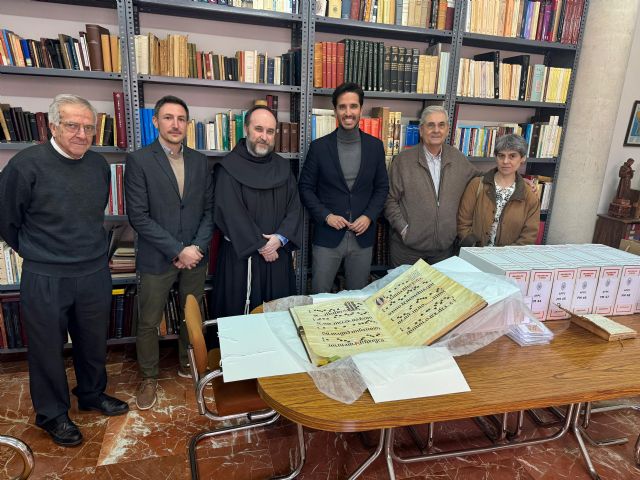 Cultura entrega a los franciscanos de Murcia su fondo musical de los siglos XVI al XX tras catalogarlo y digitalizarlo - 1, Foto 1