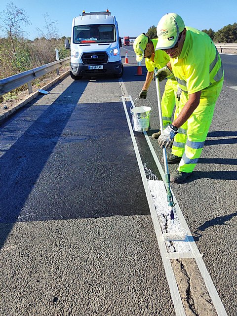 El Gobierno autoriza licitar por 14,9 millones de euros un contrato para conservar 69 km de carreteras en la Región de Murcia - 1, Foto 1