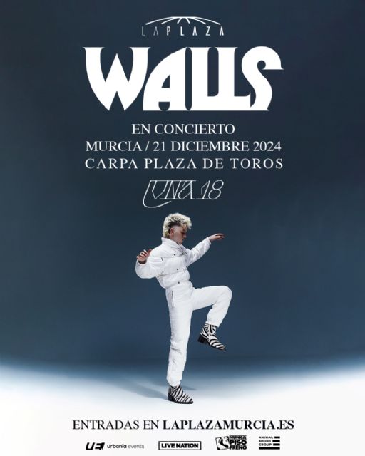 El universo sonoro de Walls bajará este sábado la ´Luna´ a La Plaza Murcia - 1, Foto 1