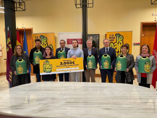 Los estudiantes de la Universidad de Murcia, ganadores del reto de Ecovidrio en la Región de Murcia “Te falta calle” - 2, Foto 2