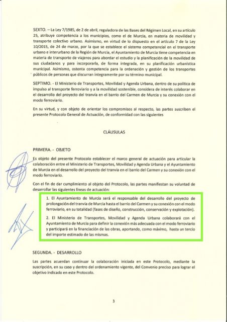 Fructuoso: Sería una auténtica vergüenza que perdiésemos la financiación para la ampliación del tranvía por la incapacidad del PP de Ballesta - 2, Foto 2