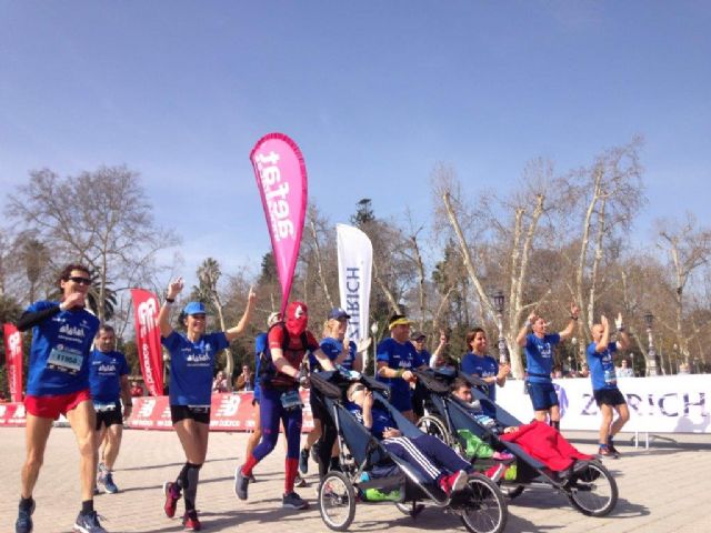 El Equipo Zurich AT participó en el Maratón de Sevilla para buscar una cura para la ataxia telangiectasia - 5, Foto 5