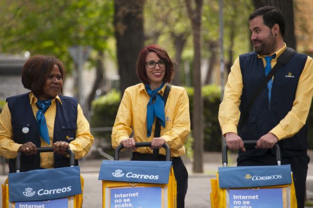 Sesenta y una personas se incorporan a un puesto de trabajo fijo en CORREOS en Murcia - 1, Foto 1