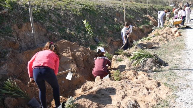 La asociación AlVelAl, Fundación Aland y el Ayuntamiento de Baza restauran el ecosistema de la Vía Verde de Baza - 2, Foto 2