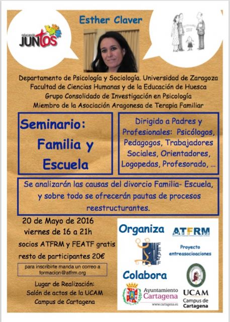 La Concejalía de Educación promueve un seminario sobre familia y escuela - 2, Foto 2