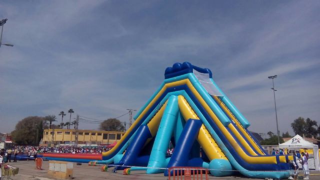 CrazyRace Murcia participa en el Bando de la Huerta con un tobogán gigante y atracciones gratuitas - 1, Foto 1