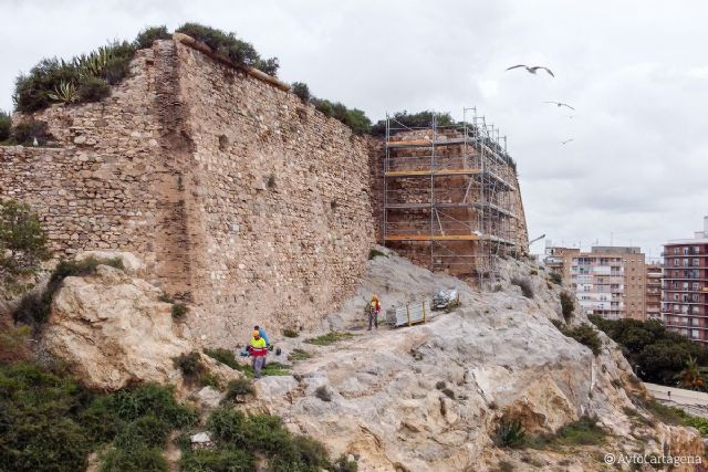 Comienzan las obras de consolidación del muro noroeste del Fuerte de Despeñaperros - 1, Foto 1