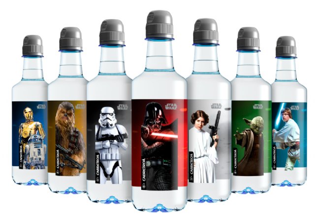 Cabreiroá lanza sus nuevas botellas de edición especial Star WarsTM - 1, Foto 1