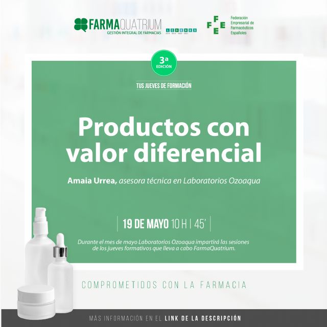 Productos con valor diferencial, protagonistas de tus jueves de formación - 1, Foto 1