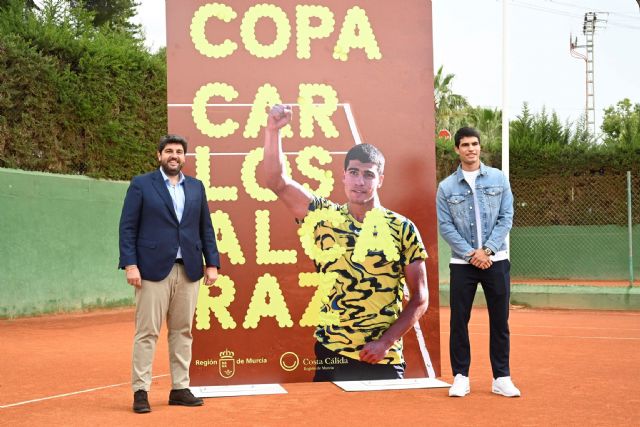 La Región acogerá la primera Copa Carlos Alcaraz con una exhibición entre el tenista de El Palmar y un top del ranking ATP - 1, Foto 1