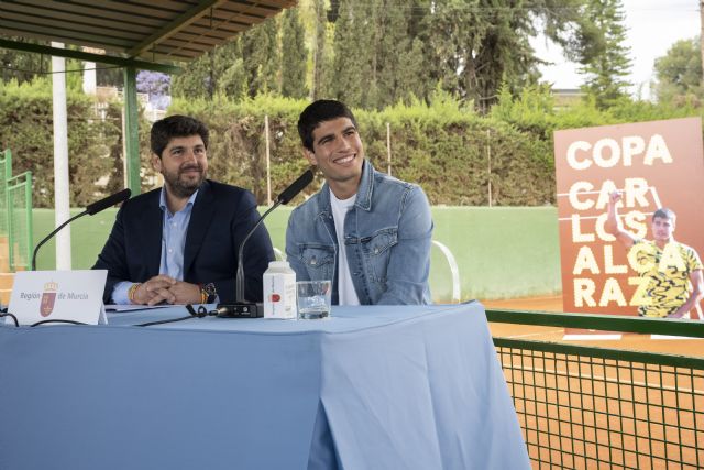 La Región acogerá la primera Copa Carlos Alcaraz con una exhibición entre el tenista de El Palmar y un top del ranking ATP - 2, Foto 2