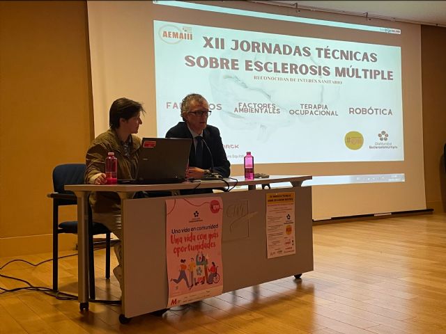 Salud participa en las XII Jornadas Técnicas sobre Esclerosis Múltiple del Área III - 1, Foto 1