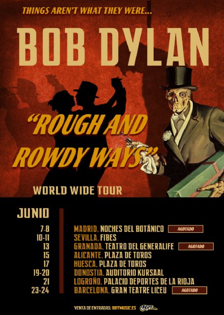 Bob Dylan - Agotadas las entradas de sus 2 fechas en Barcelona - 1, Foto 1