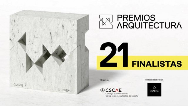 El CSCAE anuncia los 21 proyectos finalistas a los Premios ARQUITECTURA - 1, Foto 1