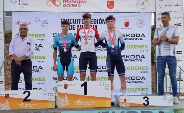 El ciclista aguileño Luís Alberto Lajarín, campeón Regional de Contrareloj Individual - 1, Foto 1