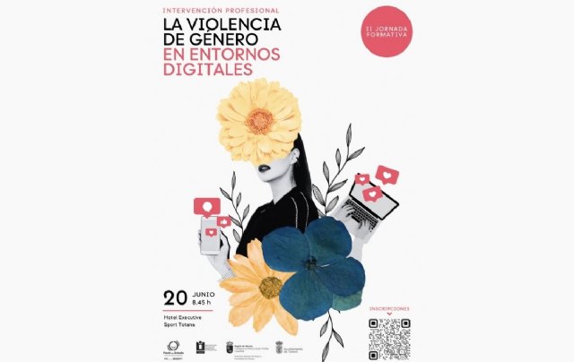 Este jueves se celebran en Totana II Jornadas Formativas “Intervención Profesional: La Violencia de Género en entornos digitales”