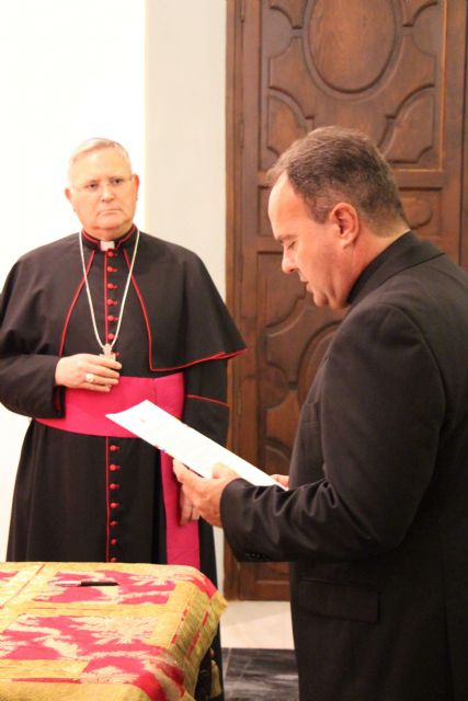 Alfonso Alburquerque toma posesión como vicario episcopal de la Zona Pastoral Cieza-Yecla - 1, Foto 1