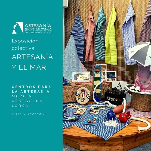 Los Centros Regionales de Artesanía acogen una exposición colectiva dedicada al mar - 1, Foto 1