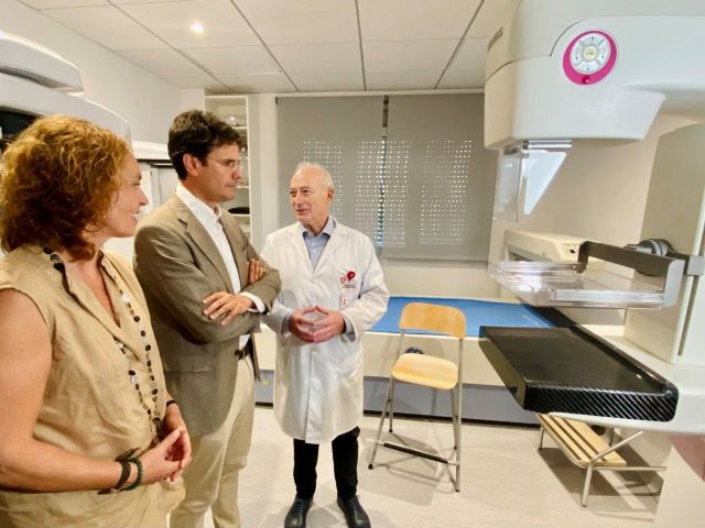 El alcalde de Molina de Segura visita el servicio de detección precoz de cáncer de mama de Ribera Hospital de Molina - 2, Foto 2