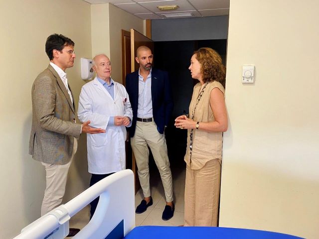 El alcalde de Molina de Segura visita el servicio de detección precoz de cáncer de mama de Ribera Hospital de Molina - 3, Foto 3