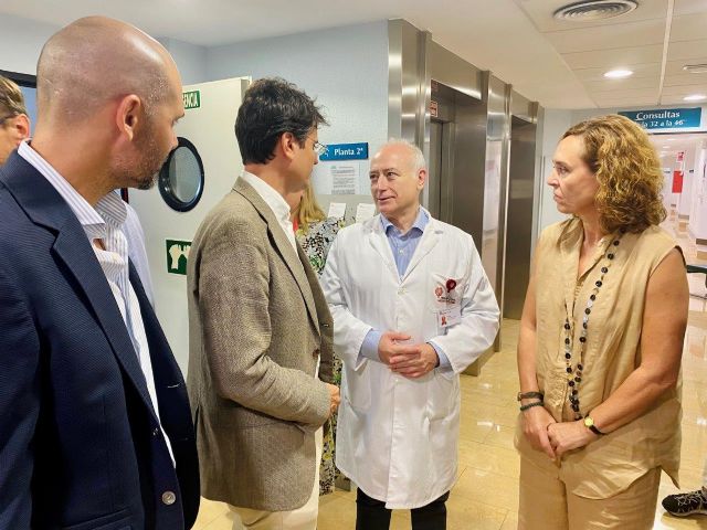 El alcalde de Molina de Segura visita el servicio de detección precoz de cáncer de mama de Ribera Hospital de Molina - 4, Foto 4