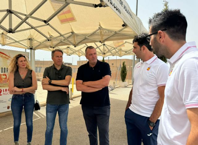 Las parejas de vóley playa que representarán a España en los Juegos Olímpicos de París ultiman en Lorca su preparación - 1, Foto 1