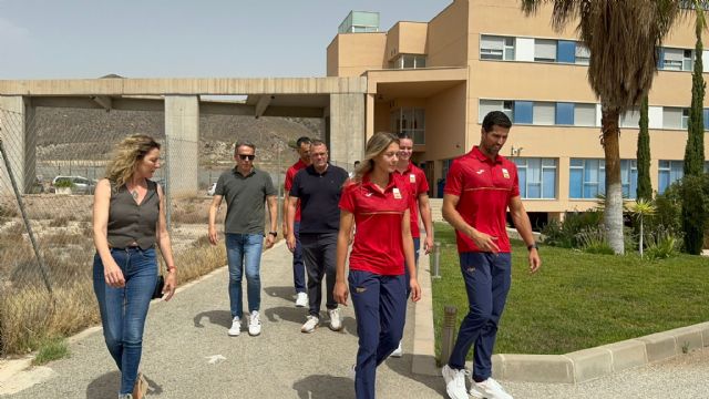 Las parejas de vóley playa que representarán a España en los Juegos Olímpicos de París ultiman en Lorca su preparación - 3, Foto 3