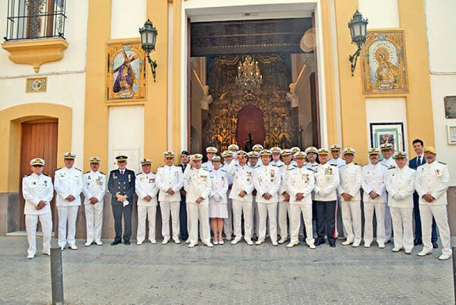 España Sevilla.Misa en honor a la Virgen del Carmen en Sevilla en la capilla de los marineros de la Esperanza de Triana - 5, Foto 5