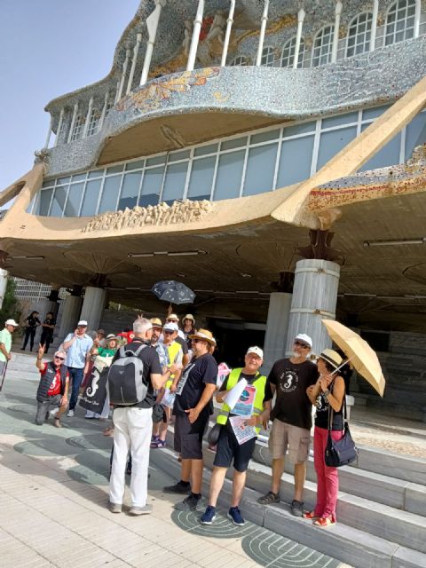 Las organizaciones sociales se concentran en contra de la reforma de la Ley del Mar Menor - 2, Foto 2