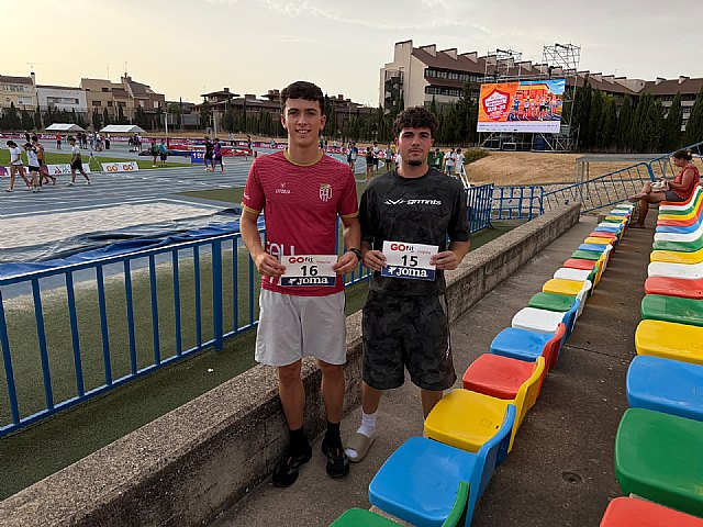 Dos atletas del Club Atletismo Alhama competirán en el Nacional Sub20 de Albacete Dos atletas del Club Atletismo Alhama competirán en el Nacional Sub20 de Albacete