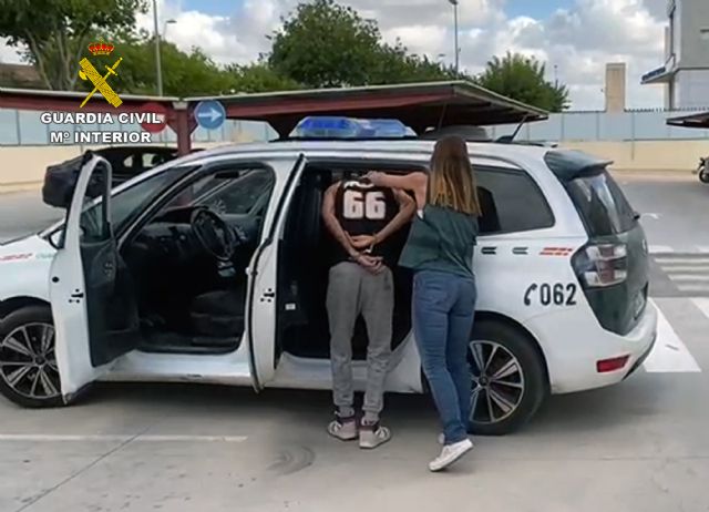 La Guardia Civil detiene a un joven y experimentado delincuente por 17 robos con violencia en Torre Pacheco - 1, Foto 1