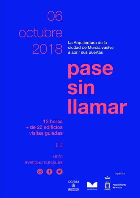 El Pase Sin Llamar regresa en una nueva edición con más de 20 edificios para visitar el 6 de octubre - 2, Foto 2