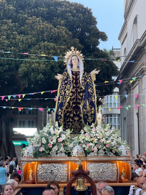 La Patrona de Águilas sale a la calle por el Día de los Dolores - 1, Foto 1