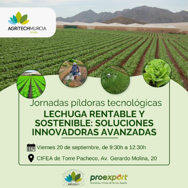 AgritechMurcia analizará en una Jornada técnica las soluciones innovadoras y avanzadas sobre la producción de Lechuga Rentable y Sostenible - 3, Foto 3