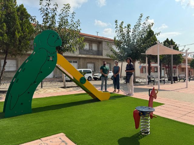 El Ayuntamiento de Puerto Lumbreras culmina la renovación y mejora de los parques de la calle San Javier y 'El Peñón' - 1, Foto 1